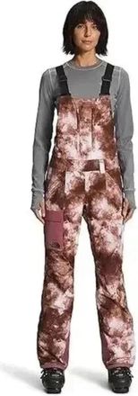 The North Face Mens The North Face Freedom Snow Bib Brown Snow Dye Waterproof KFC446