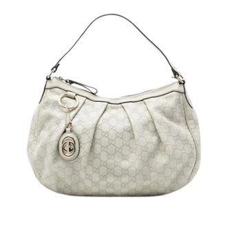 Gucci Pre-owned Shoulder Bags, female, White, Size: ONE SIZE Pre-owned The Sukey Shoulder Bag
