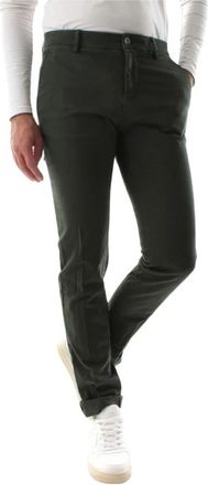 Mason's Chinos - Heren - Chinos - Groen - L - Broeken