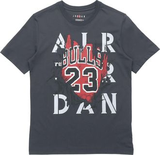 Nike Jordan Air Jordan Mens Sportswear Logo Printed Short Sleeved Black DD5260-060