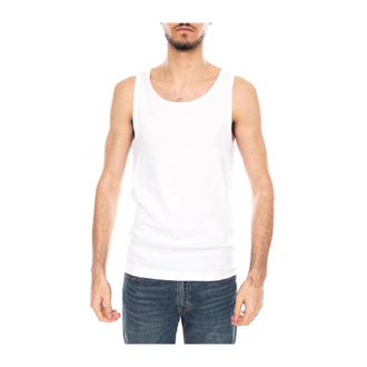 Only & Sons Onstanner Reg Sl Tank Top Noos - Heren - Tops zonder mouwen - Wit - M - Katoen - Tops