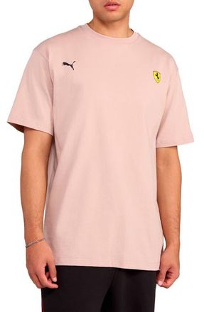 Puma Scuderia Ferrari Speed Cotton Graphic T-Shirt in Rose Latte at Nordstrom, Size Xx-Large