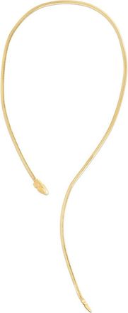 Allurez Serpant with adjustable head clasp Pendant Necklace 14K in Yellow Gold at Nordstrom, Size 18