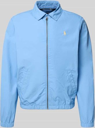 Polo Ralph Lauren Regular Fit Blouson aus reiner Baumwolle in Hellblau, Gr&ouml;&szlig;e XXL