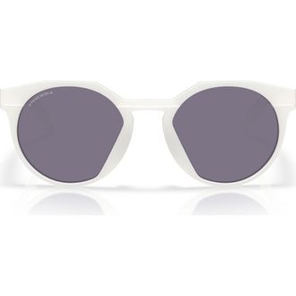 Oakley Gender Inclusive HSTN 52mm Irregular Sunglasses in Matte Vapor /Prizm Grey at Nordstrom