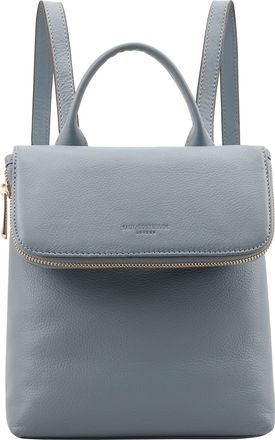 Paul Costelloe Womens Nanay Blue Leather Backpack Bag - One Size