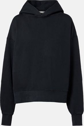 Slvrlake Denim Relaxed cotton jersey hoodie