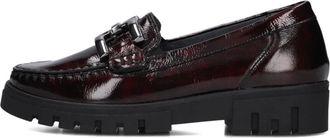 Waldl&auml;ufer H Serena - Dames - Loafers - Rood - 40 1/2 EU - Leer - Schoenen