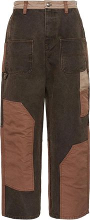 Andersson Bell Jeans met patchwork - Bruin