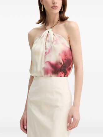 Marciano Top a fiori - Toni neutri