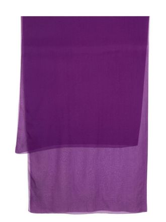 Max Mara Sciarpa con finiture - Viola