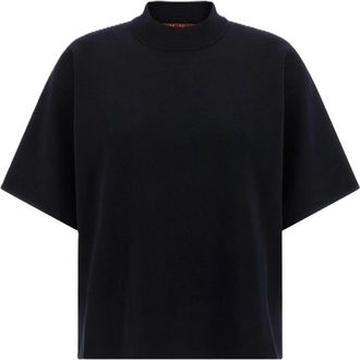 Max Mara Amici Sweater - Dames - T-shirts - Blauw - L - Polyester - Tops