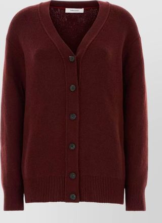 Ferragamo cashmere blend cardigan long sleeves