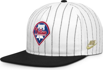 Nike Philadelphia Phillies Pro Nike Mens MLB Adjustable Hat in White | NB57064NP91-JFJ