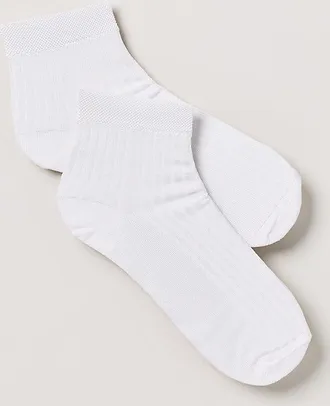 Stems Silky Ribbed Quarter Socks