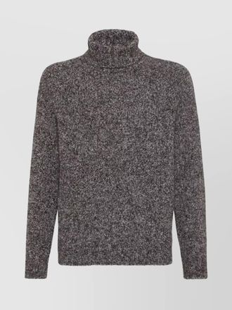 Brunello Cucinelli cashmere silk turtleneck long-sleeve jumper