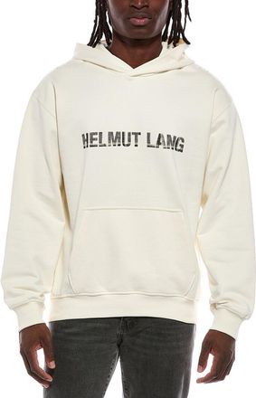 Helmut Lang Plaid Logo Hoodie