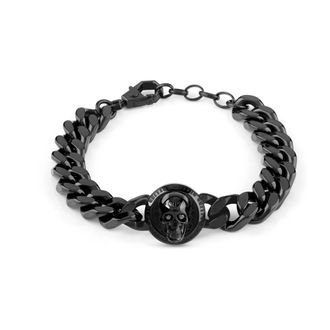 Philipp Plein 3D Skull Bracelet - Heren - Armbanden - Zwart - ONE Size - Accessoires