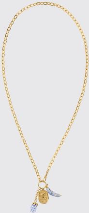 Chlo&eacute; Collana girocollo Bloomcraft in metallo dorato con charm pendente