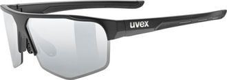 Uvex Axos Set Cat. 3 (VLT 15%) + Clear Cat. 0 (VLT 92%) Sonnenbrille - Unisex | grau