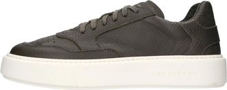 Henderson Leren Sneakers - Heren - Sneakers - Groen - 41 1/2 EU - Leer - Schoenen