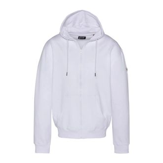 Schott NYC Zip Hoodie - Heren - Vesten met rits - Wit - XL - Katoen - Hoodies & sweatvesten