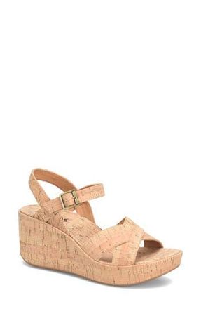 Korks Denica Wedge Sandal in Natural Cork at Nordstrom Rack, Size 10