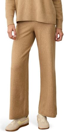 Marine Layer Chalet Knit Straight Leg Pants in Toffee at Nordstrom, Size X-Large