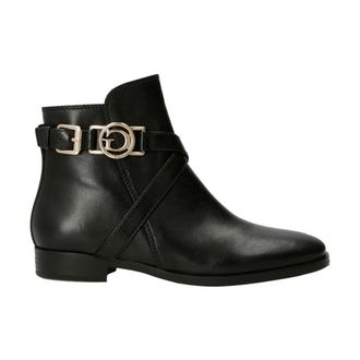 Guess Enkellaarsjes - Dames - Enkellaarsjes - Zwart - 36 EU - Leer - Schoenen