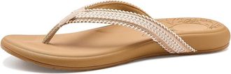 Roxy Mellow Lx Womens Sandals Woven Open Beige : 10 M, Synthetic