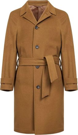 D4.0 Jas met raglan mouwen en knopen - Bruin