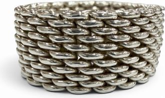 Tiffany & Co. Silver Silver 925 Band Ring (Pre-Owned)