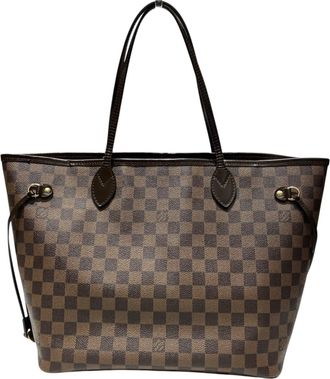 Louis Vuitton Brown Damier Canvas Tote Bag (Pre-Owned)
