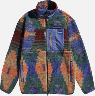 Penfield Mens Penfield Lead Gray Forefounders Mattawa Fleece Jacket - Multi - Size: Regular/40