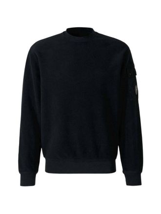 C.P. Company Black Crew Neck Sweatshirt