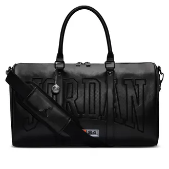 Nike Jordan Perforated Duffel (25L) in Black | MM9187-023