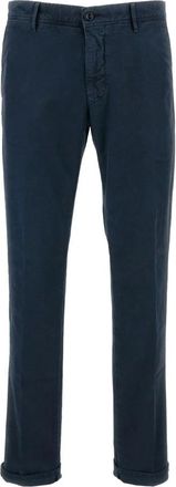 Incotex Stijlvolle broek voor mannen - Heren - Slim Fit Broeken - Blauw - W35 - Broeken