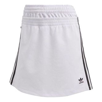 adidas (WMNS) adidas Always Original Skirt Asia Sizing White Black IC3142