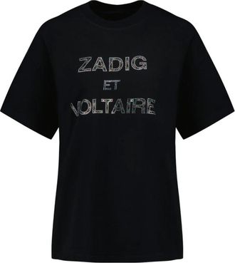 Zadig&Voltaire T-Shirts, female, Black, Size: 2XS/XS Tedda T-shirt