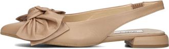 Notre-V Elegante Camel Slingback Schoenen - Dames - Ballerinas - Bruin - 38 EU - Schoenen