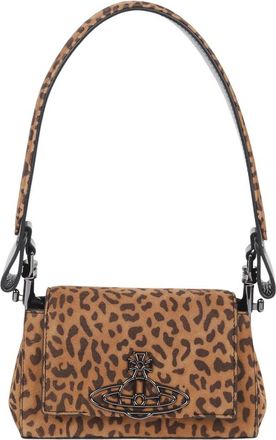 Vivienne Westwood Tassen, Dames, Bruin, ONE Size, Leer, Hazel Kleine Handtas