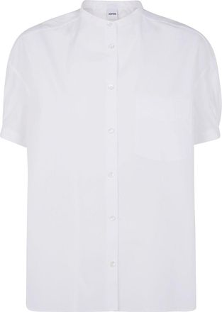 Aspesi Camicia con maniche peplum - Bianco