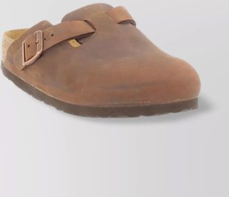 Birkenstock leather slippers