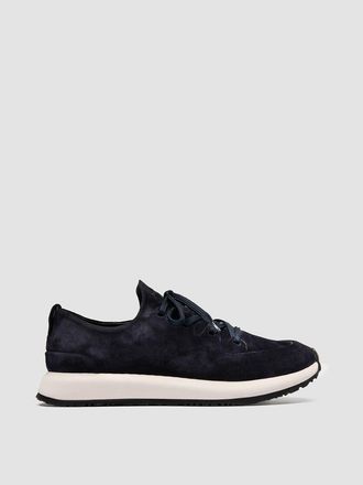 Officine Creative Entire 001 Suede Sock Sneakers in Blue at Nordstrom, Size 43