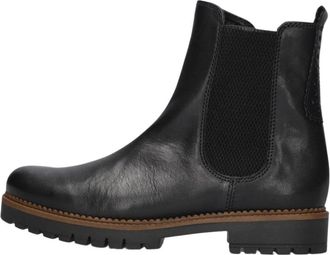 Gabor Zwarte Veterboots- Model 721 - Dames - Chelseaboots - Zwart - 35 1/2 EU - Schoenen