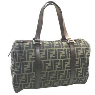 Fendi Pre-owned Fabric fendi-bags - Dames - Vintage Shopper - Bruin - ONE Size - Vintage