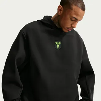 Nike Mens Kobe Mambacurial Pullover Basketball Hoodie in Black | IV5562-010