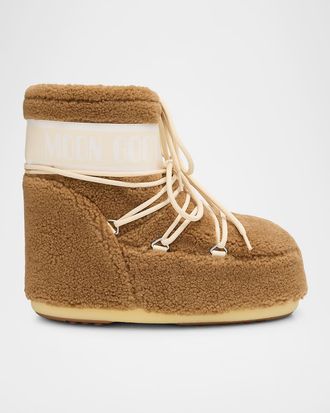 Moon Boot Icon Low Fleece Snow Boots