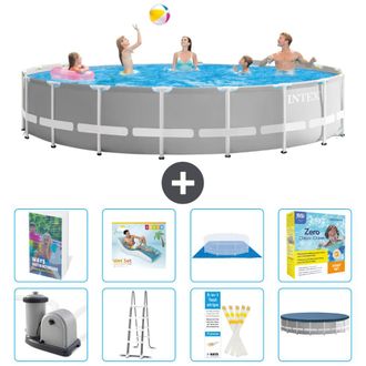 Intex Piscina Prism Frame Redonda - 549x122 Cm - 9-piezas S639