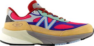 New Balance 990 V6 Beige / Purple / Pink U990AT6 Mens